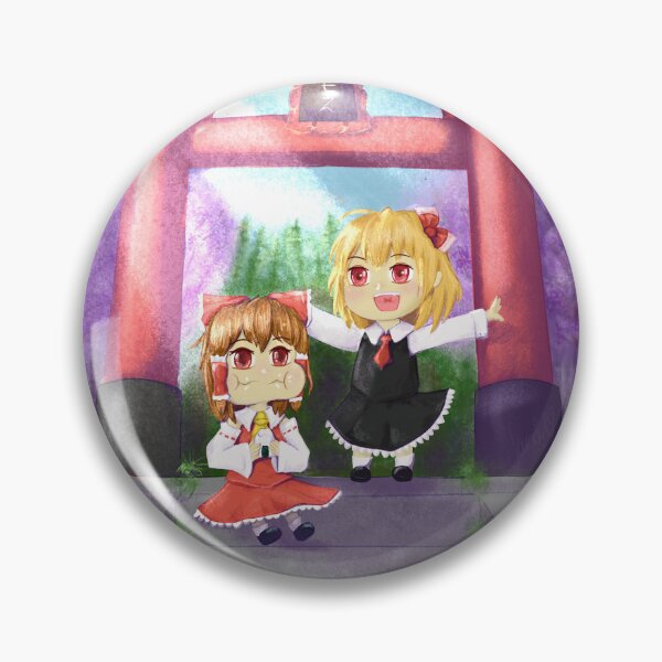 Item preview, Little Reimu and Rumia designed and sold by PaintingCookie.