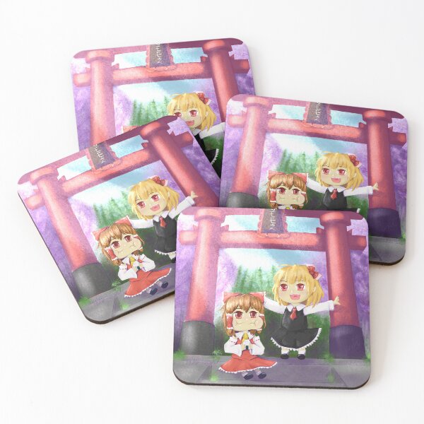 Item preview, Little Reimu and Rumia designed and sold by PaintingCookie.