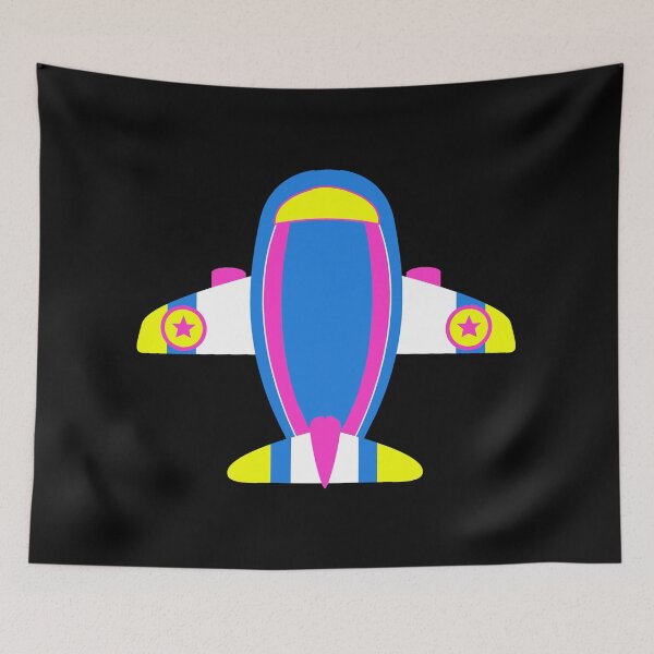 Item preview, Pink and Blue Plane designed and sold by Tinafrogger1017.