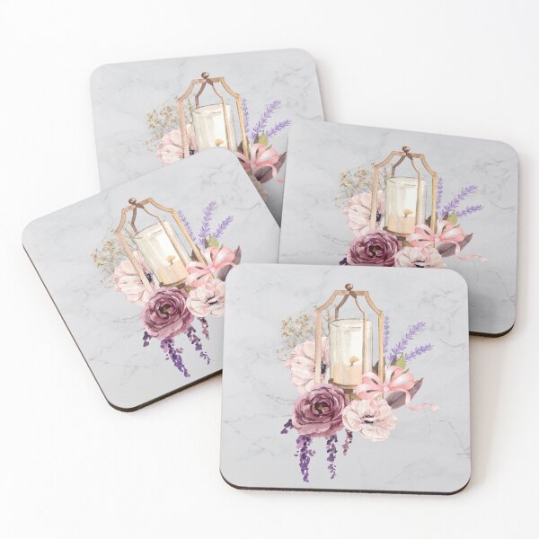 Item preview, Candle with Flowers designed and sold by tomorrowsart.
