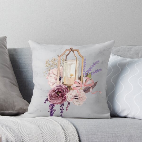 Item preview, Candle with Flowers designed and sold by tomorrowsart.
