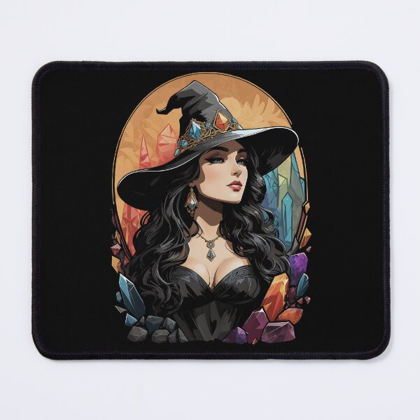 Item preview, Vintage Retro Crystal Witch designed and sold by Occult Designs.