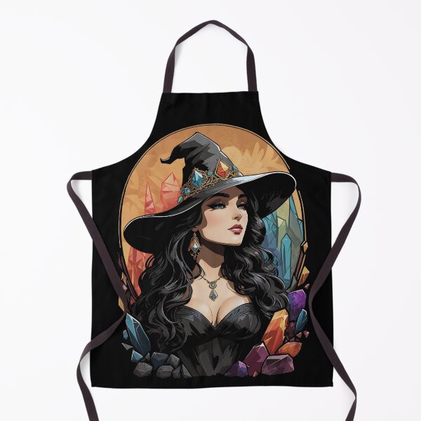 Item preview, Vintage Retro Crystal Witch designed and sold by Occult Designs.