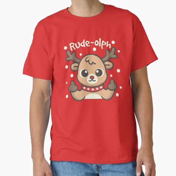 Item preview, Rude olph ugly christmas sweater designed and sold by NemiMakeit.