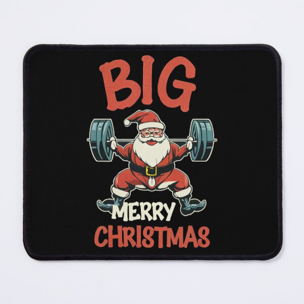 Item preview, Big Merry Christmas, Gym Santa designed and sold by Imaginefun.