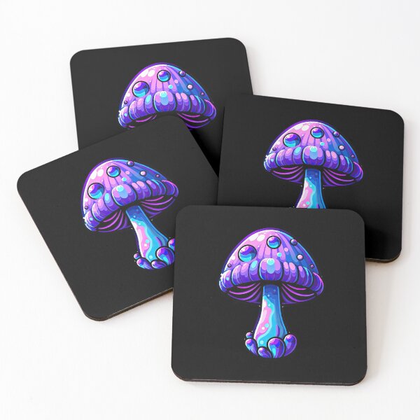 Item preview, Psychedelic Mushroom - A Trippy Journey Into the Unknown designed and sold by Nibble & Doodle.