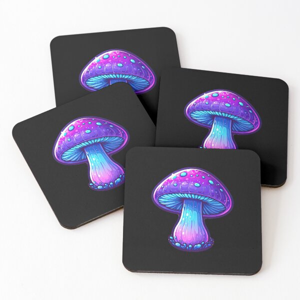 Item preview, Psychedelic Mushroom - A Trippy Journey Into the Unknown designed and sold by Nibble & Doodle.