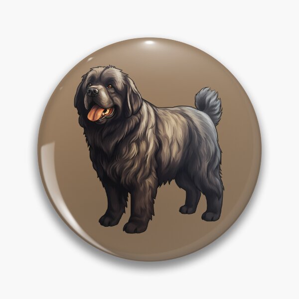 Item preview, Fluffy Newfoundland Breed Dog Drawing designed and sold by meganohm.