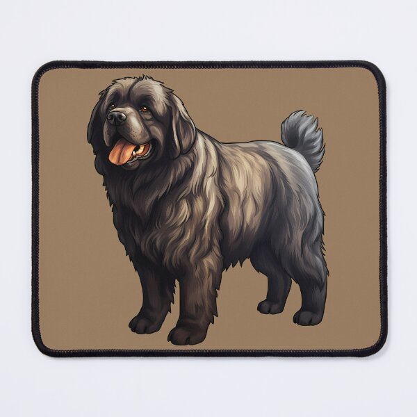 Item preview, Fluffy Newfoundland Breed Dog Drawing designed and sold by meganohm.