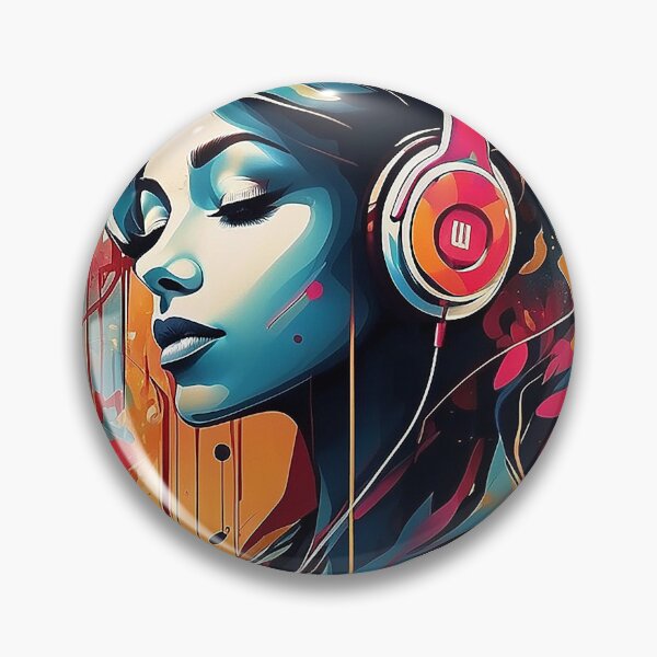 Item preview, Abstract music woman designed and sold by xavoblues.