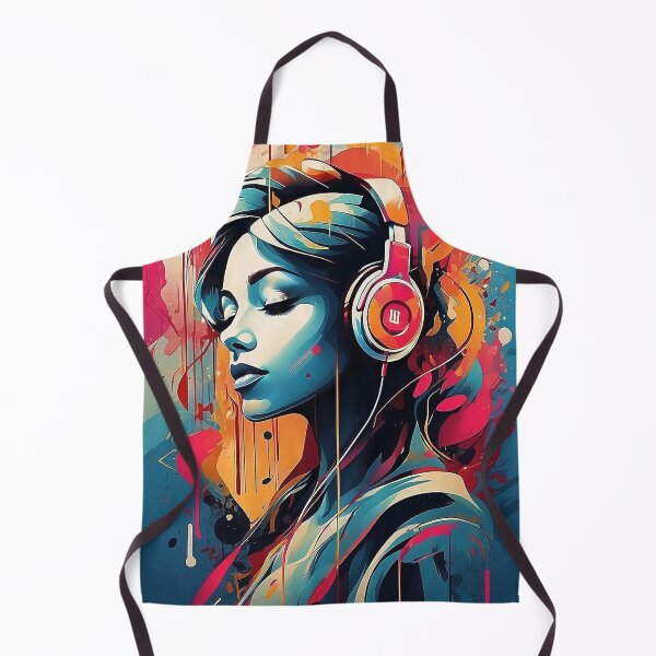 Item preview, Abstract music woman designed and sold by xavoblues.