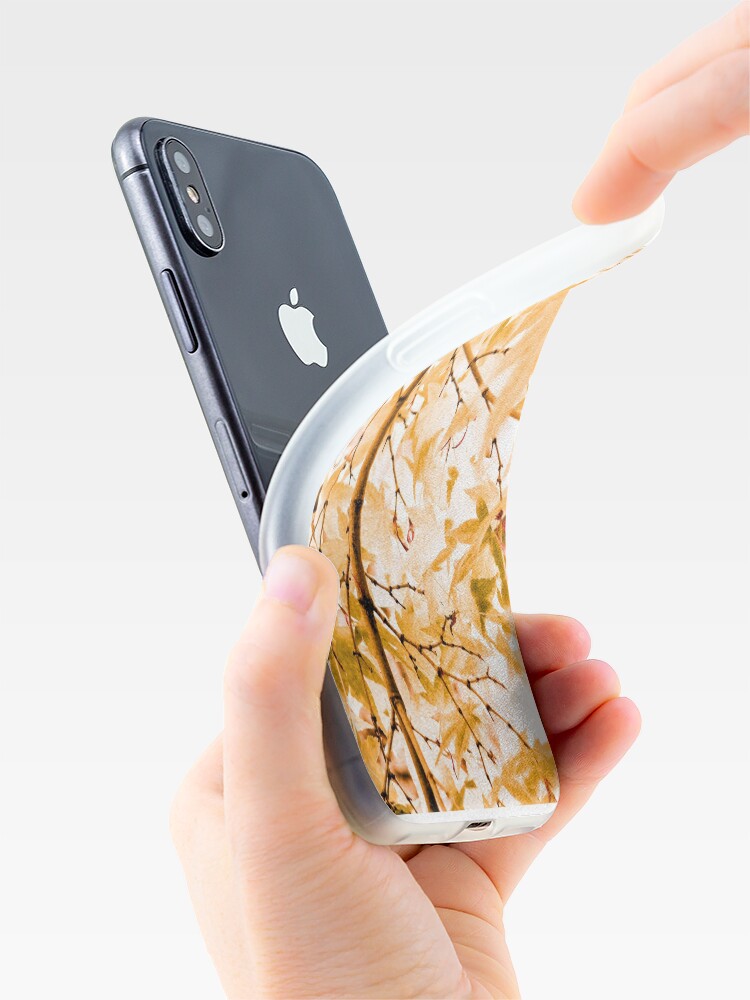 Alternate view of Japanese Maple Tree Leaves iPhone Case