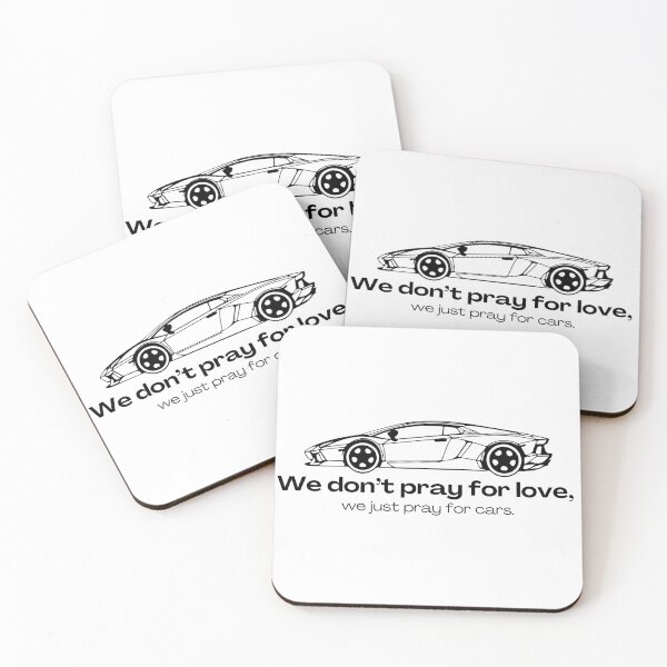 Item preview, We don't pray for love we just pray for cars design  designed and sold by Super Nova.