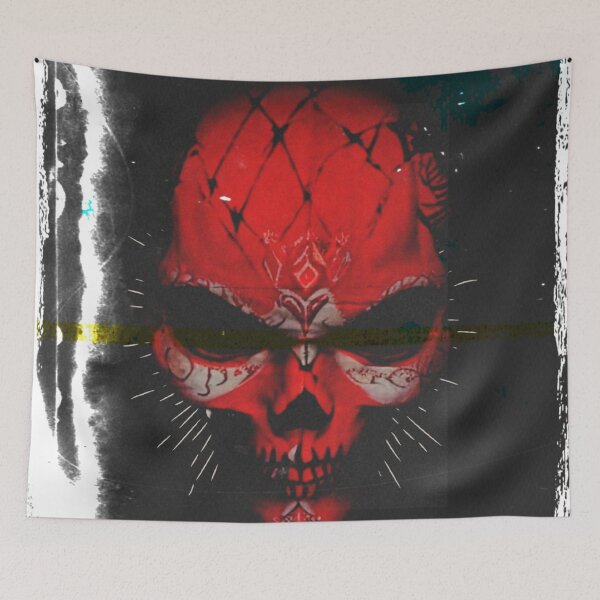 Item preview, FANTASTIC SKULL IN DARK RED COLOR designed and sold by inarausch2023.