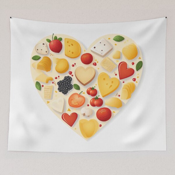 Item preview, Heart-Shaped Cheese  designed and sold by Brendon987.