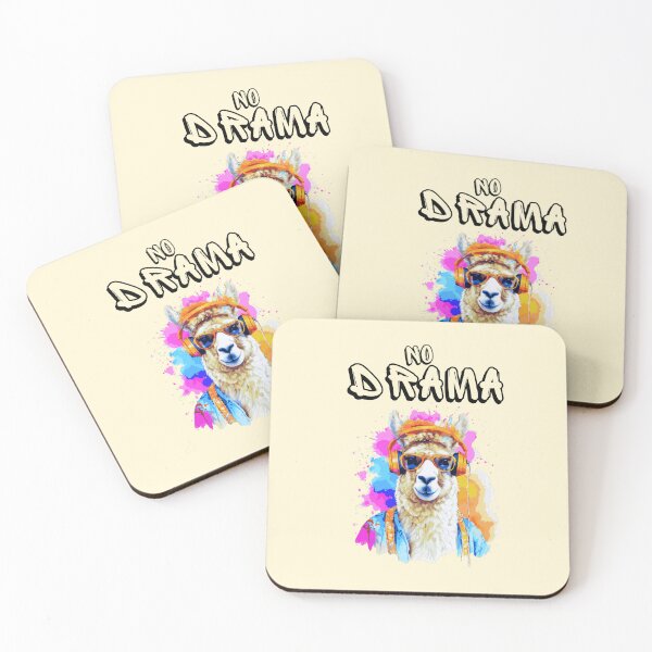 Item preview, llama no drama designed and sold by Shadyfruit.