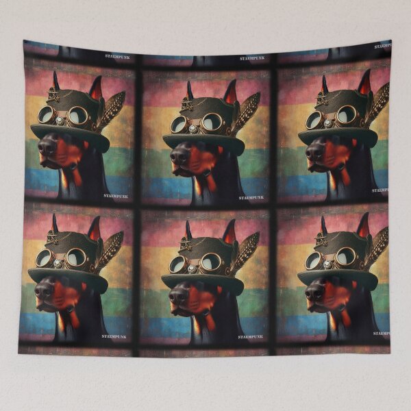 Item preview,  Steampunk Dobermann  designed and sold by Bukhisz.
