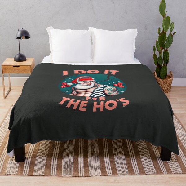 Item preview, I Do It for The Ho's. A time for joy, laughter, and spreading cheer. But it's also a time to embrace your naughty side and let loose a little, naughty Santa Claus, Bad Santa, Xmas designed and sold by bubblylive.