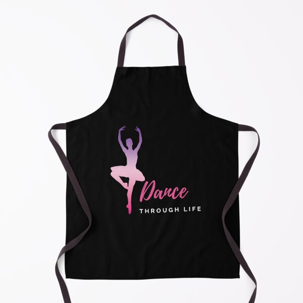 Item preview, Dance Through Life Slogan (dark backgrounds) designed and sold by balletart.