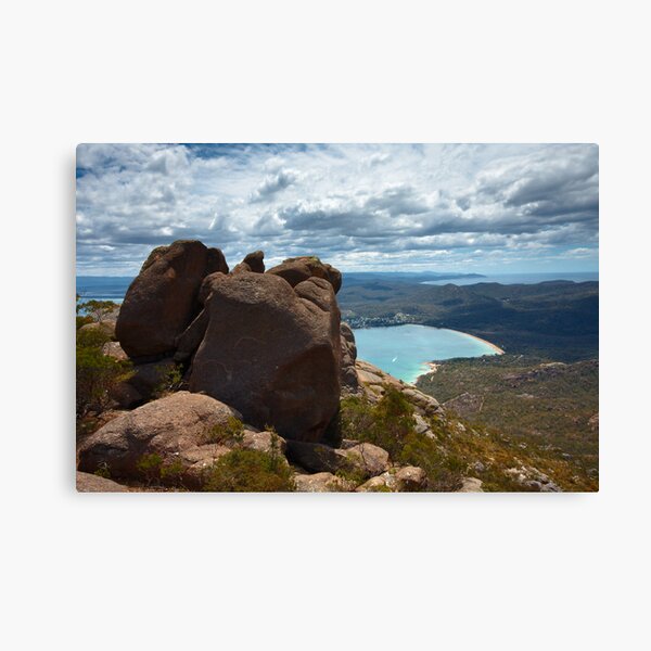 Item preview, Coles Bay, seen from Mount Amos, Freycinet National Park, Tasmania designed and sold by Roger Barnes.