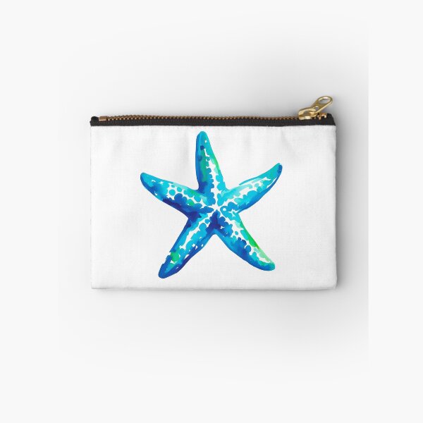 Item preview, Whimsical Blue Starfish Watercolor designed and sold by BrightTide.