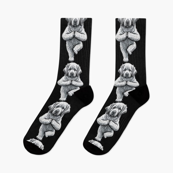 Item preview, Great Pyrenees Yoga Dog Puppy Funny Dogs Tree Pose Asana designed and sold by GrandeDuc.