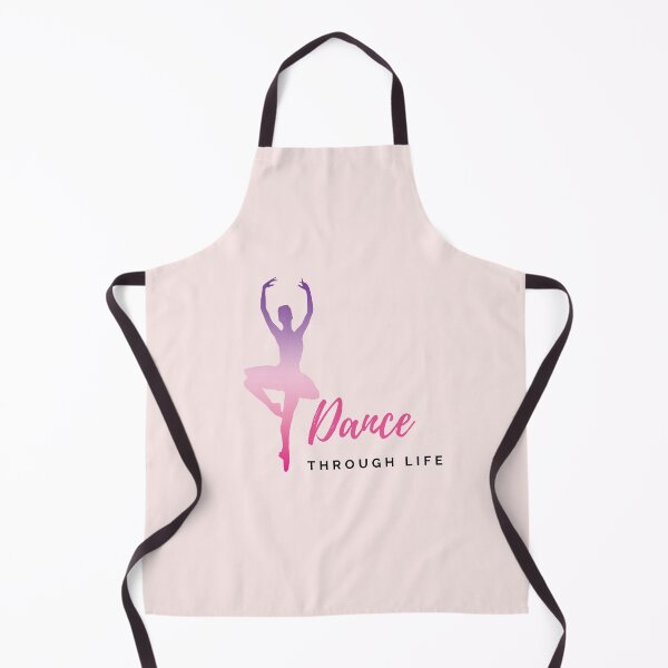 Item preview, Dance Through Life Slogan (light backgrounds) designed and sold by balletart.