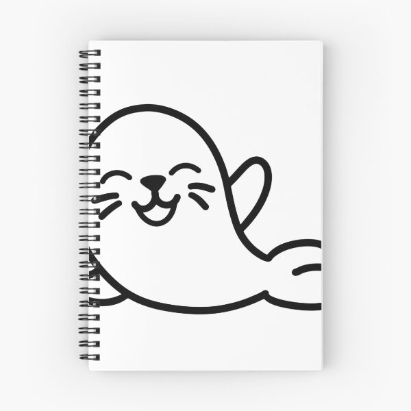 Item preview, Cute little arctic winter seal sticker pack designed and sold by stixgalore.