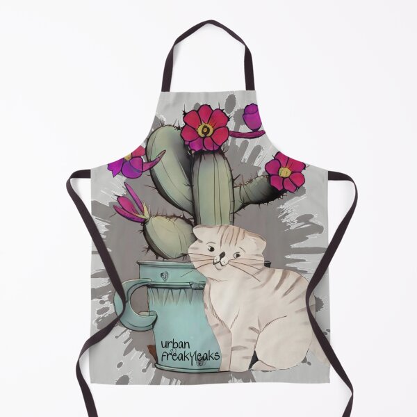 Item preview, KITTEN IN FRONT OF A CACTUS designed and sold by inarausch2023.