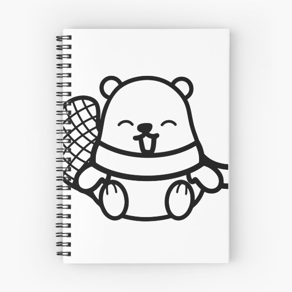 Item preview, Cute little arctic beaver sticker pack designed and sold by stixgalore.
