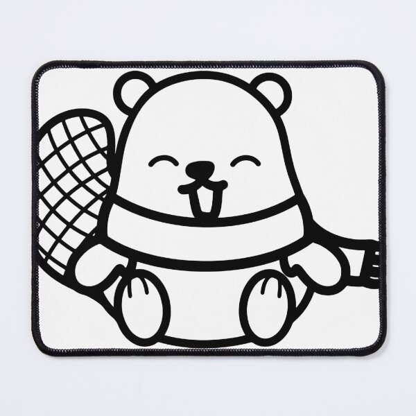 Item preview, Cute little arctic beaver sticker pack designed and sold by stixgalore.