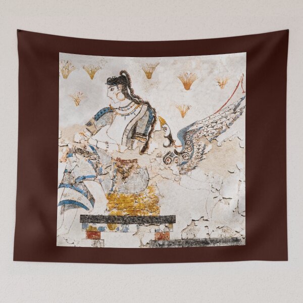 Item preview, Goddess of Nature Fresco Thera 03 designed and sold by Weston  Westmoreland.