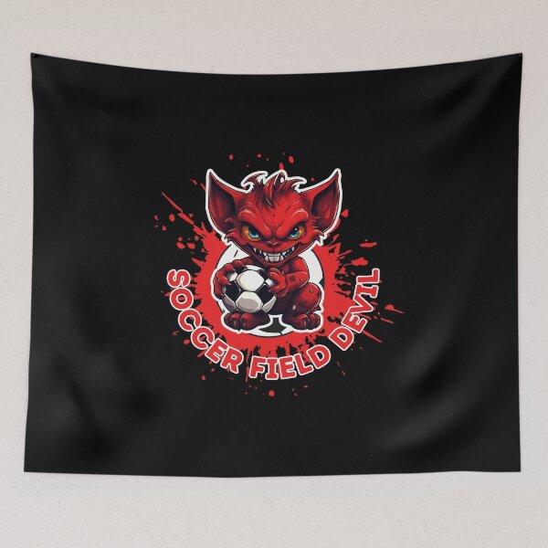 Item preview, Soccer Field Devil designed and sold by aipolohu.