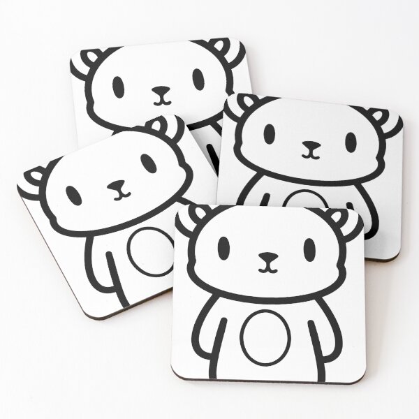 Item preview, Cute little arctic polar bear sticker pack designed and sold by stixgalore.