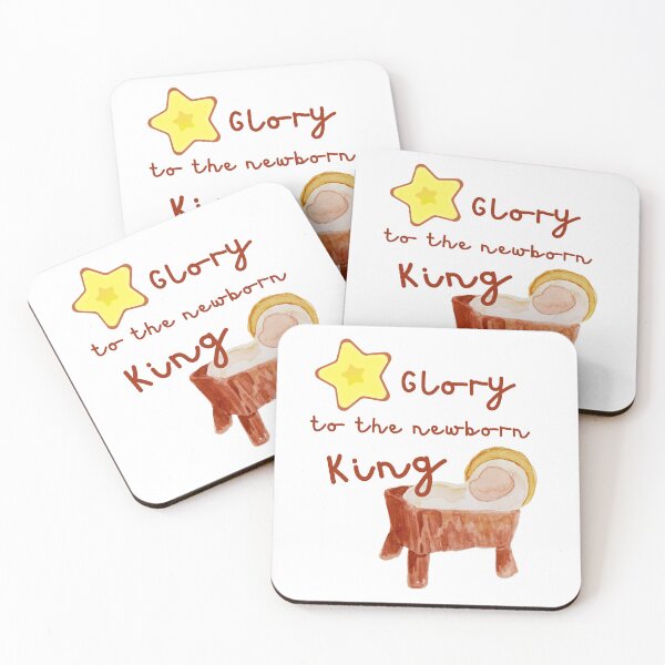Item preview, Glory to the Newborn King Christian Christmas designed and sold by Psalm23store.