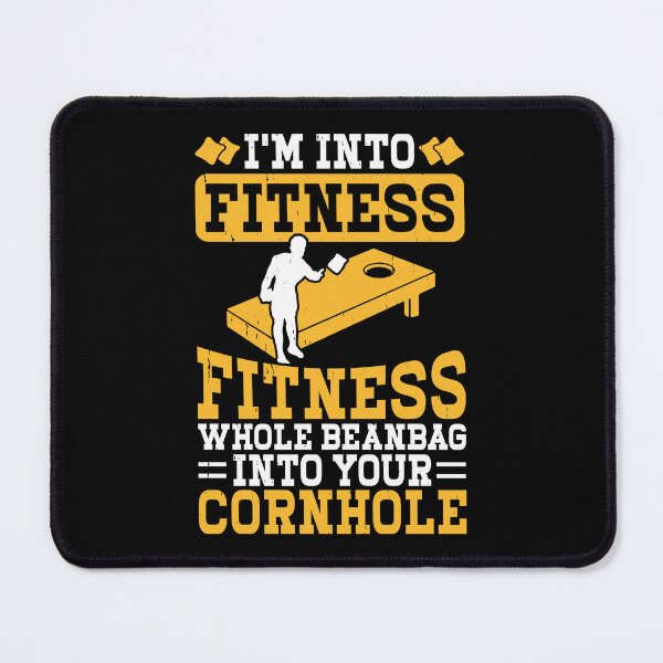 Item preview, I'm Into Fitness Fitness Whole Beanbag Into Your Cornhole Retro Design - Baggo Team Bean Bag Toss Game - Funny Cornhole Player Vintage designed and sold by naworas.