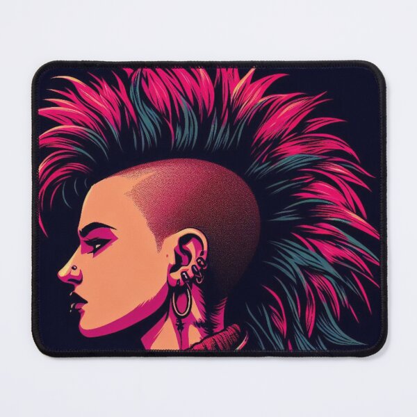 Item preview, punk woman designed and sold by RockPalette.