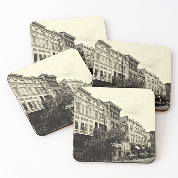 Item preview, Downtown Paducah Kentucky Black And White designed and sold by LisaWootenPhoto.