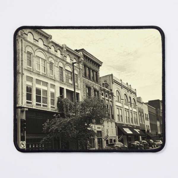 Item preview, Downtown Paducah Kentucky Black And White designed and sold by LisaWootenPhoto.