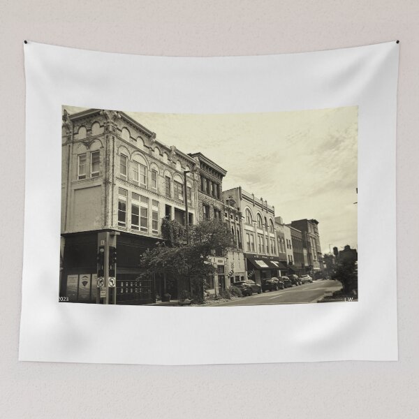Item preview, Downtown Paducah Kentucky Black And White designed and sold by LisaWootenPhoto.