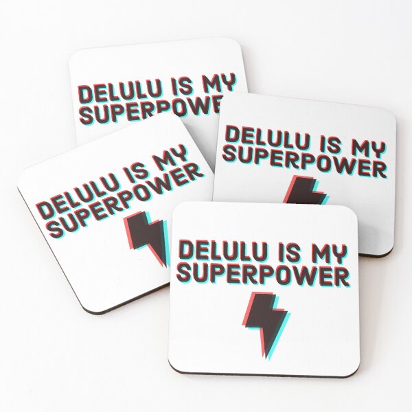 Item preview, Delulu is my superpower designed and sold by vyascreations.