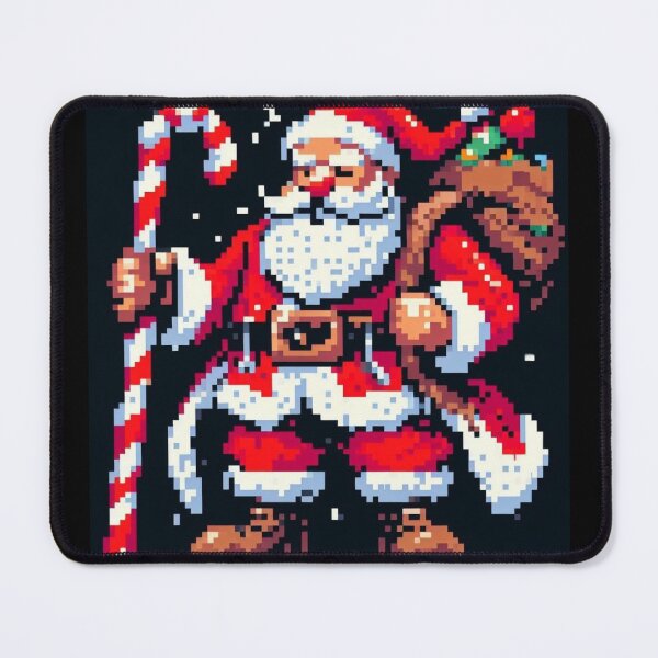 Item preview, Pixel Art Santa Claus designed and sold by HeadTurningArt.