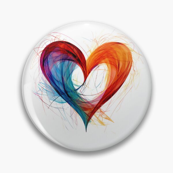Item preview, Heart Full of Dreams, Retro Smile of the Heart designed and sold by LittleOF Arty.