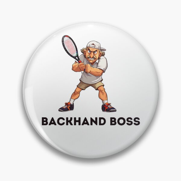 Item preview, Backhand Boss Tennis designed and sold by aipolohu.