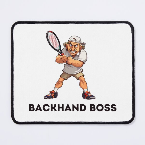 Item preview, Backhand Boss Tennis designed and sold by aipolohu.