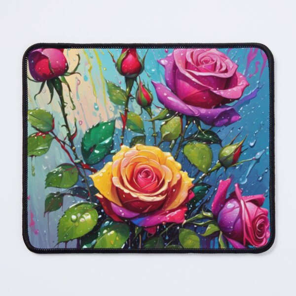 Item preview, Wet Rainbow Roses designed and sold by GypsyGarou.