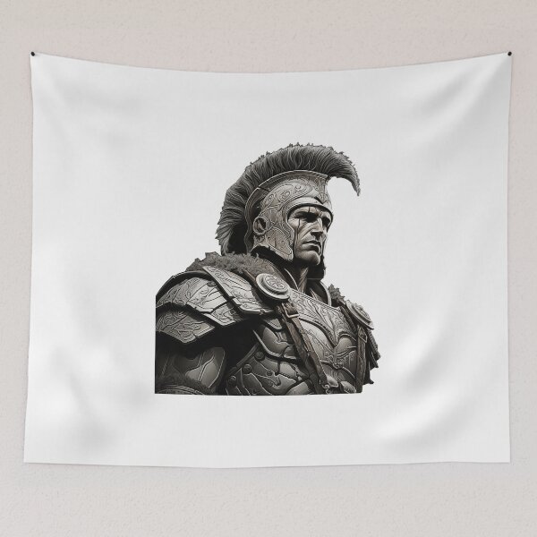 Item preview,  Image of a Roman legionary "the die is cast" "Alea iacta est ". designed and sold by Trono-de-Metal.