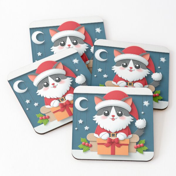 Item preview, Meowy Catmas - Santa Cat designed and sold by FunnehGacha.