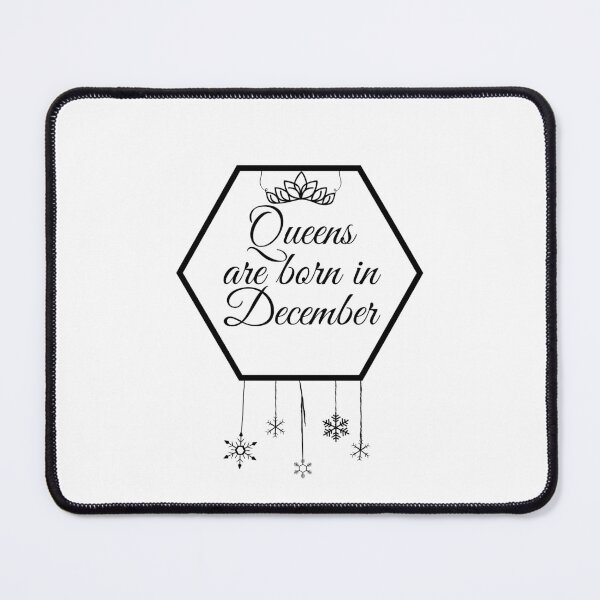 Item preview, Queens Are Born In December Gift T-Shirt designed and sold by WearYourMood.
