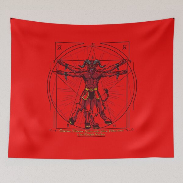 Item preview, Vitruvian Krampus designed and sold by AndreusD.